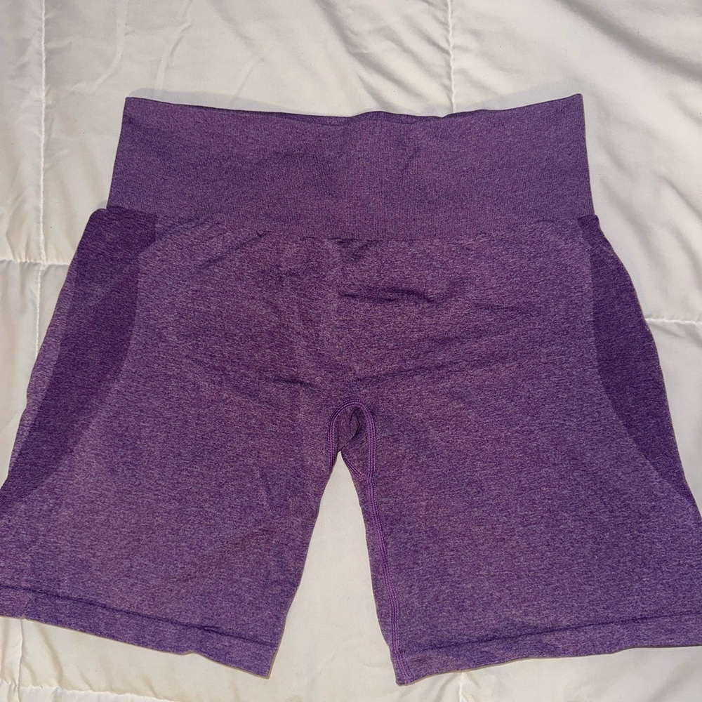 NVGTN Violet Contour Seamless Shorts